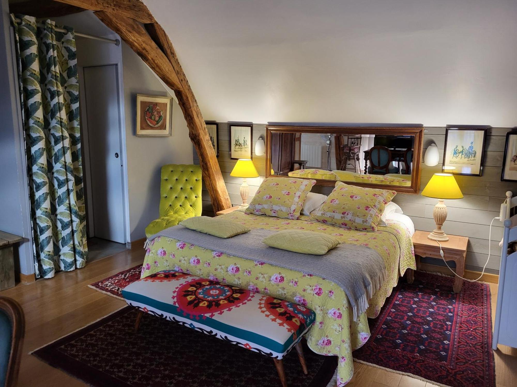 Les Glycines Bed & Breakfast Ury Exterior photo